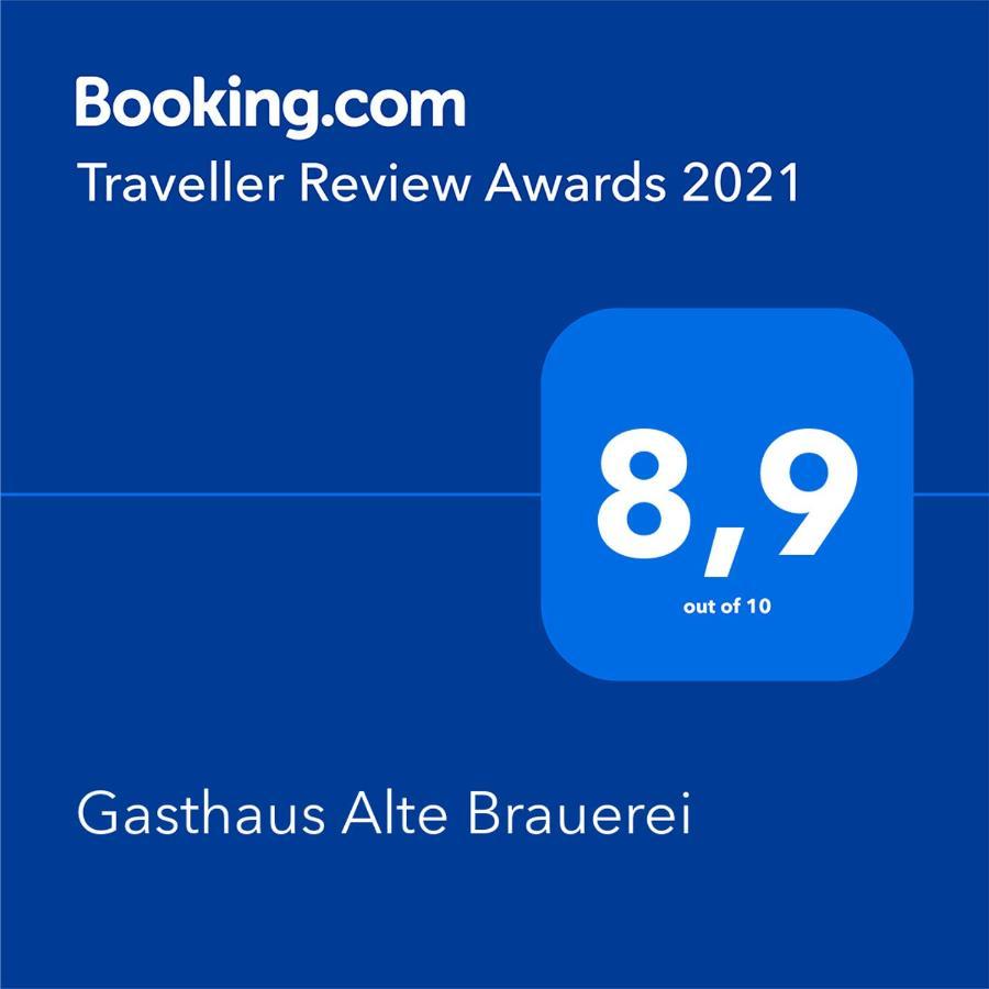 Gasthaus Alte Brauerei إيتينهايم المظهر الخارجي الصورة